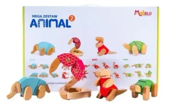 Mega zestaw Animal 48el - MalBlo