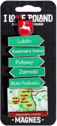 Magnes I love Poland Lubelskie ILP-MAG-C-LUB-12 - Pan Dragon
