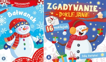 PAKIET ŚWIĄTECZNY Kolorowanki Malowanki Naklejki - Sabina Grabias