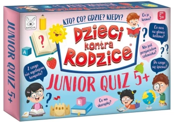 Dzieci kontra Rodzice. Junior Quiz 5+ - Kangur