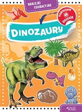 Naklejki edukacyjne. Dinozaury - praca zbiorowa