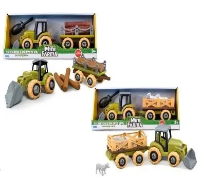 Traktor + akcesoria MIX - Artyk