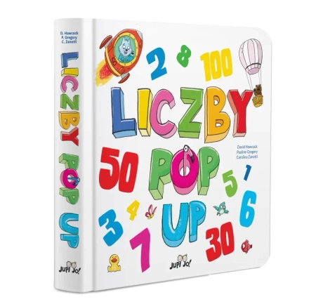 Liczby pop-up - David Hawcock, Pauline Gregory, Carolina Zanotti