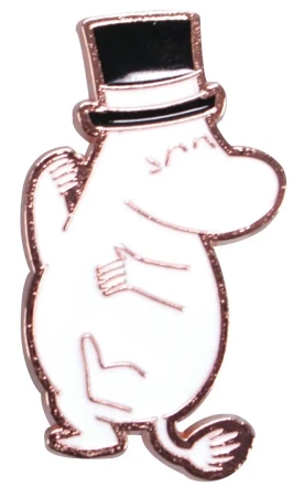 Muminki Przypinka metalowa - Tata Muminka - Half Moon Bay