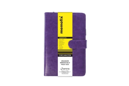 Organizer 2026 Memofix B6 ST fiolet - Antra kalendarze