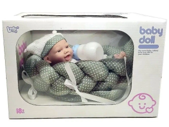 Bobas z kocykiem i butelką 25cm - ADAR