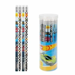 Ołówek z gumką HB Hot Wheels (48szt) - STARPAK
