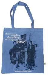 Pulteney Press Torba bawełniana Sherlock Holmes - Half Moon Bay