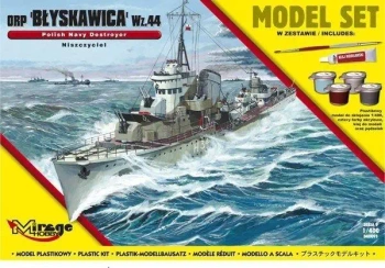 Niszczyciel ORP "BŁYSKAWICA" - Mirage Hobby