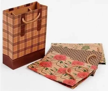 Torebka papierowa Craft mała Ornament MIX - Fandy