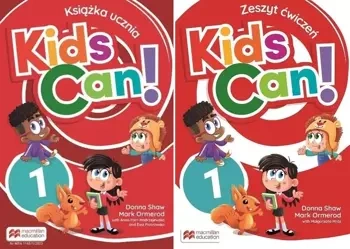 Kids Can 1 PB +  Kids Can 1 ćwiczenia + kod ZESTAW - Donna Sow, Mark Ormerod