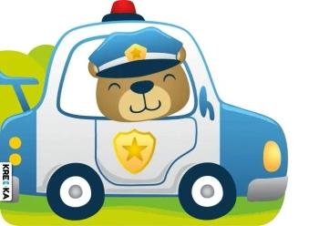 Wóz policyjny - praca zbiorowa