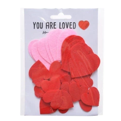 Serduszka dekoracyjne mix 38szt - Arpex