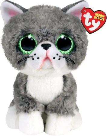 Maskotka TY Kot szary Fergus 15 cm - Meteor