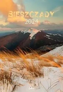 Kalendarz Bieszczady 2024 (okładka zimowa) - praca zbiorowa