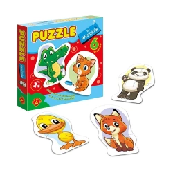 Puzzle dla maluszków - krokodyl ALEX - Alexander