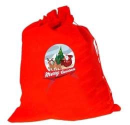 Worek na prezenty z aplikacją duży - Arpex