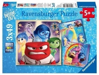 Puzzle 3x49 W głowie się nie mieści - Ravensburger
