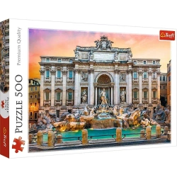 Puzzle 500 Fontanna di Trevi TREFL