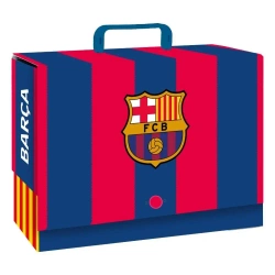 Teczka z rączką FC Barcelona XL 9cm - ASTRA papiernicze