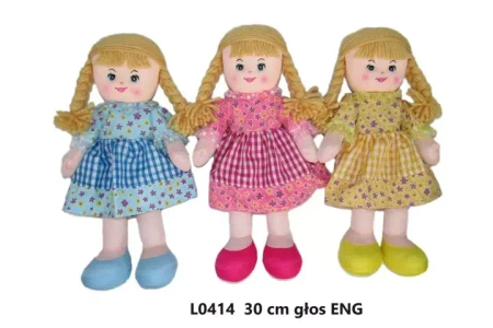 Lalka z głosem ang L-414 165626