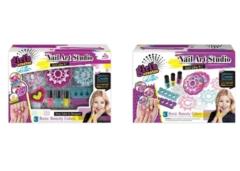 Zestaw do ozdabiania paznokci - Ciuciubabka