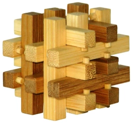 Łamigłówka 3D Bamboo Slide poziom 4/4 - EUREKA 3D