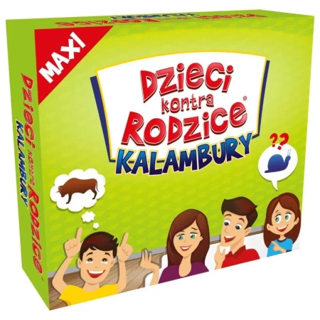 Dzieci kontra Rodzice. Kalambury MAXI - Opracowanie zbiorowe