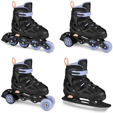 Łyżworolki 4w1 r.34-37 - Spokey