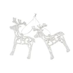 Reniferki z brokatem 2szt - Arpex