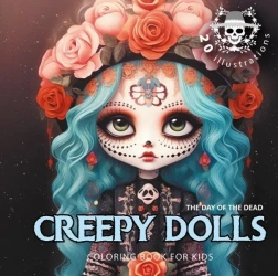 Kolorowanka 160x160 Creepy dolls Upiorne laleczki - Fresh