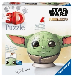 Puzzle 3D 72 Star Wars Grogu Kula - Ravensburger