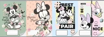 Zeszyt A5/16K linia potrójna kol, Minnie (20szt) - Beniamin