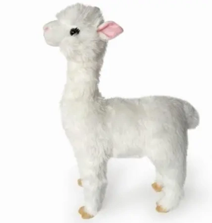 Alpaka biała 55cm - Dubi