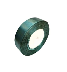Wstążka satynowa 74 zieleń butelkowa 25mm/32m - Brewis