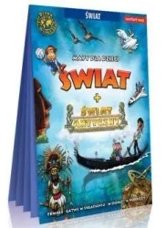 Świat + Świat antyczny comfort! mapa laminowana - praca zbiorowa