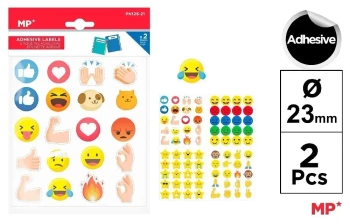 Naklejki mix wzorów 2 arkusze - MP Main Paper