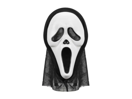 Maska Halloween z kapturem 18x31cm - PartyDeco
