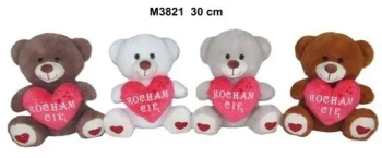Miś z sercem 30cm MIX - Sun-Day
