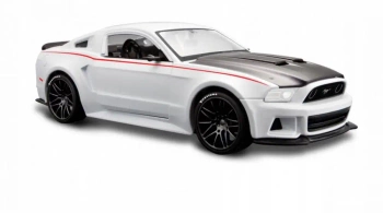 Model kompozytowy Ford Mustang Street Racer 1/24 biały - Maisto