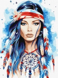 Malowanie po numerach - Amulet 30x40cm - Ideyka