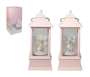 Latarenka z wirującym brokatem na baterie - SWEDE