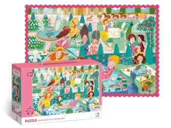 Puzzle 100 Księżniczki na promenadzie - DODO