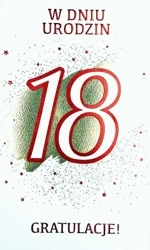 Karnet Urodziny Osiemnastka - Armin Style