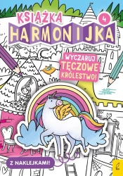Książka harmonijka. Wyczaruj tęczowe królestwo cz.4 - Natalia Berlik