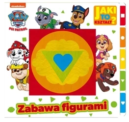 Psi Patrol. Jaki to kształt? Zabawa figurami - praca zbiorowa