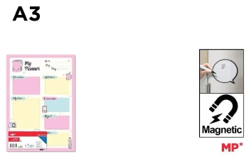 Planer magnetyczny A3 osobisty miesięczny - MP Main Paper