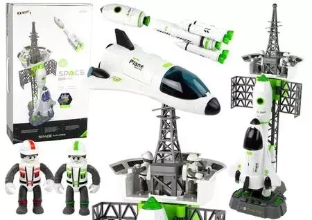 Prom kosmiczny z akcesoriami światło dźwięk - Leantoys