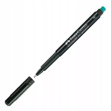 Marker permanentny czarny Faber-Castell 1 szt.