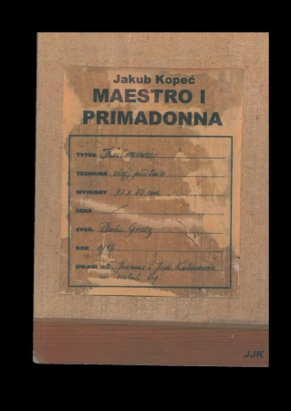 Maestro i primadonna - Jakub Kopeć